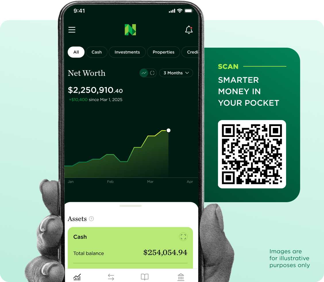 NerdWallet mobile app desktop